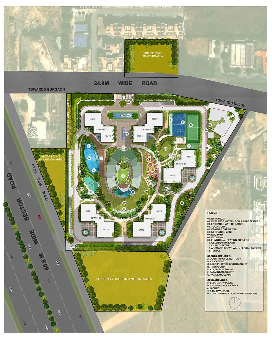 TARC Ishva Floor Plan